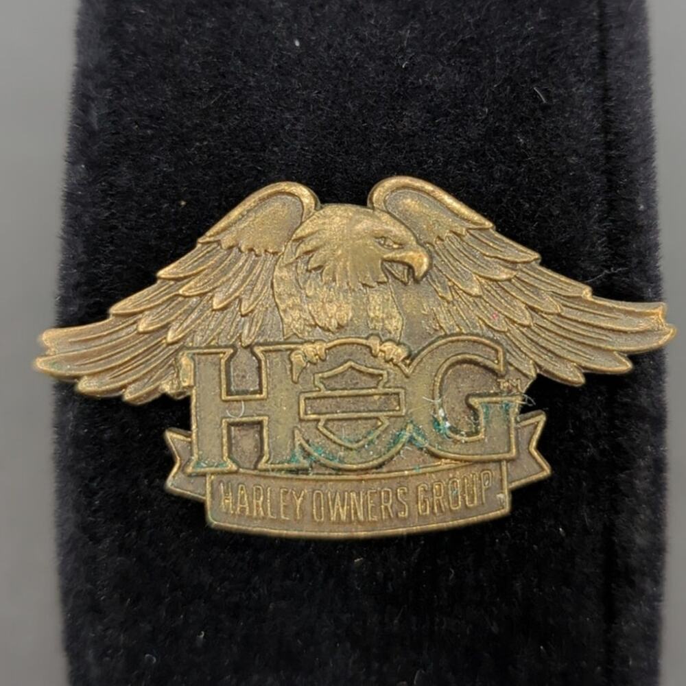 Vintage Fashion BROOCH PIN Hog Harley Owner Group HD 2013